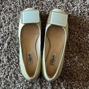 Clarks leather shoes